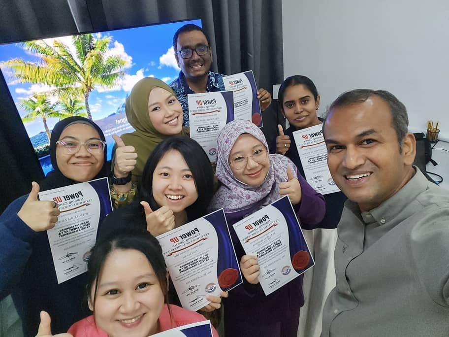 Participants with certificates