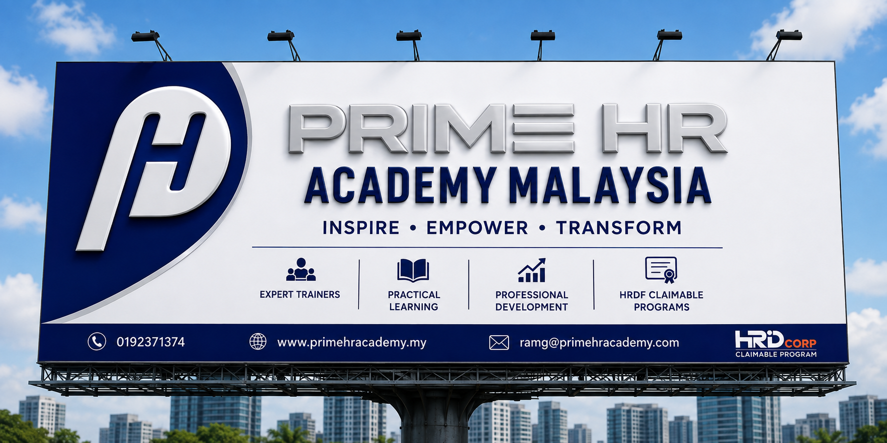Prime HR Academy Malaysia brand campaign visual